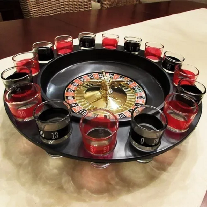 Ruleta shots Con Copas Juego
